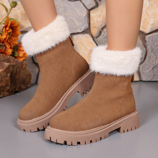 Square-heeled Boot For Women