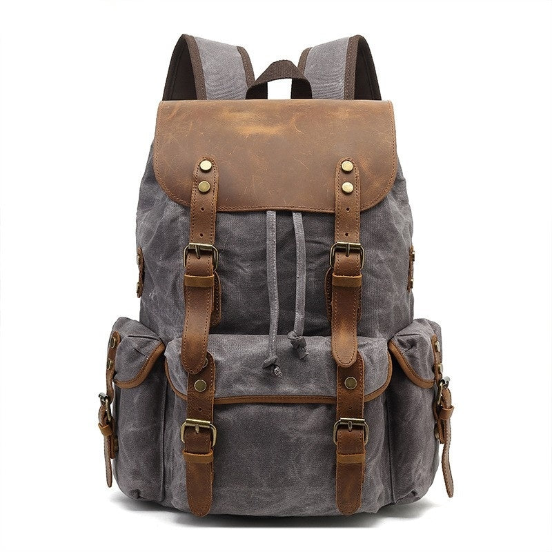 Wear-resistant Canvas Backpack