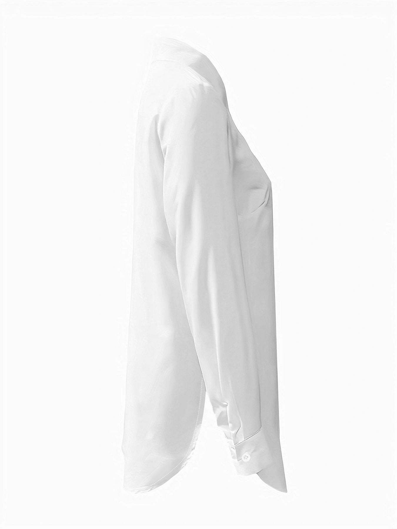 Long And Simple Casual Shirts