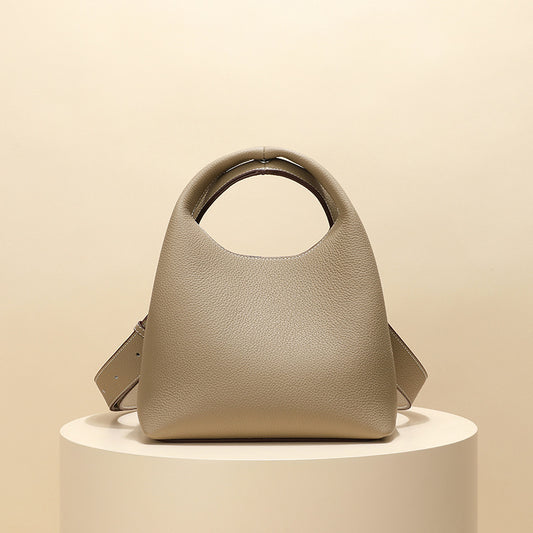 Women's Fashionable Cowhide Leather Crossbody Bag