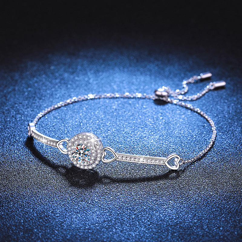 European And American Moissanite Bracelet