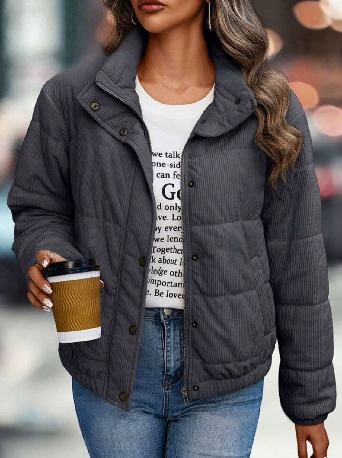 Women's Short Cotton Jacket
