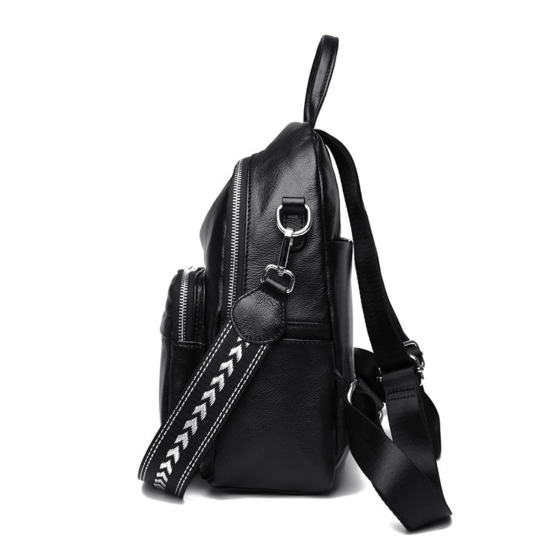 Women's Leather Backpack Casual