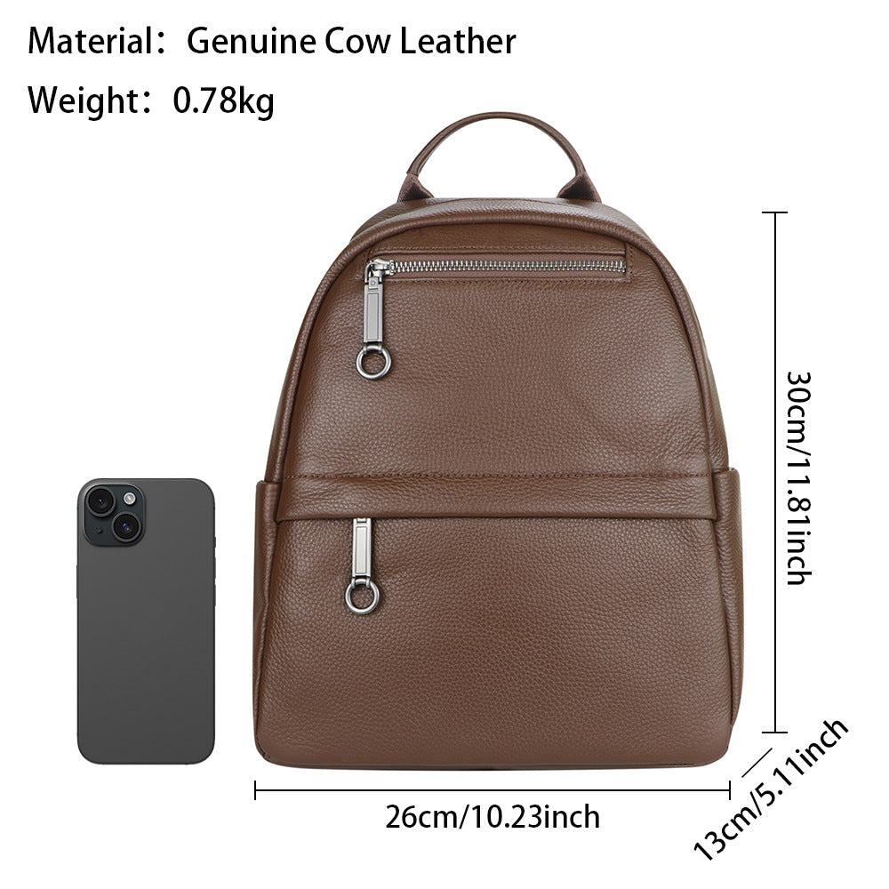 Cowhide Women's Backpack