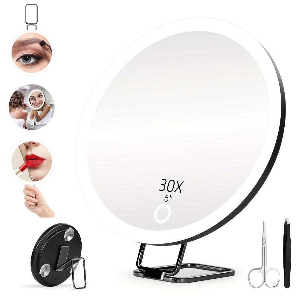 Charging Led Rotating Makeup Mirror