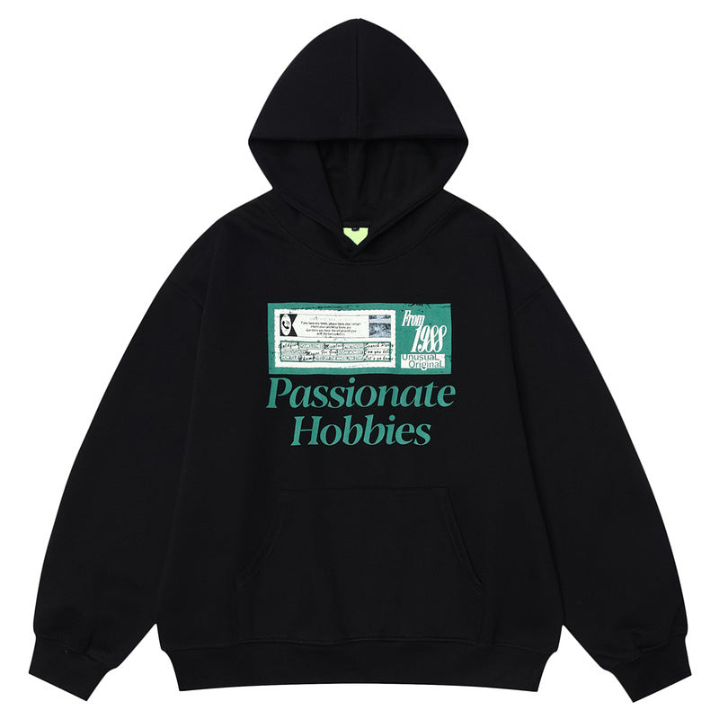 Creative Retro Nostalgic Printed Hoodies