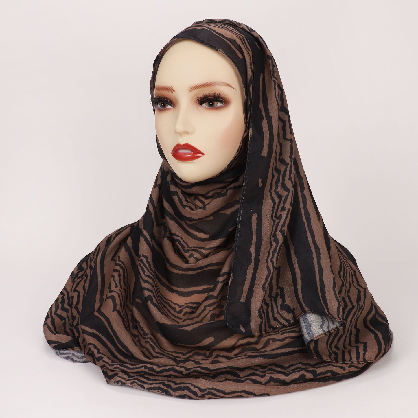 Creative Striped Scarf