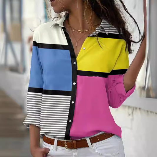 Long Sleeve Printing Shirt