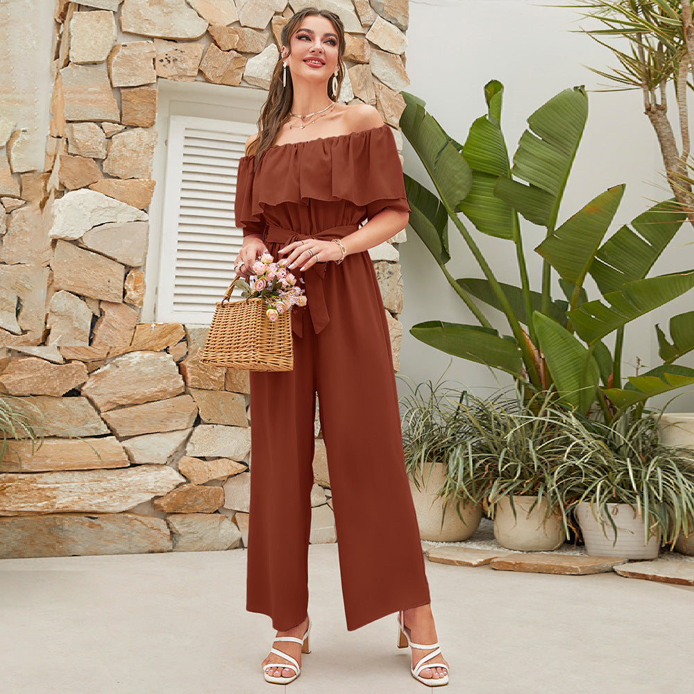 Women's Lace-up Dress