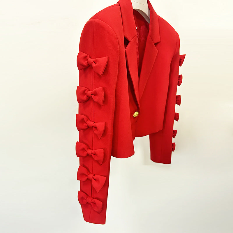 Light Luxury Slim Short Coat
