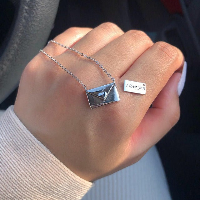 Envelope Love Letter Women's Necklace