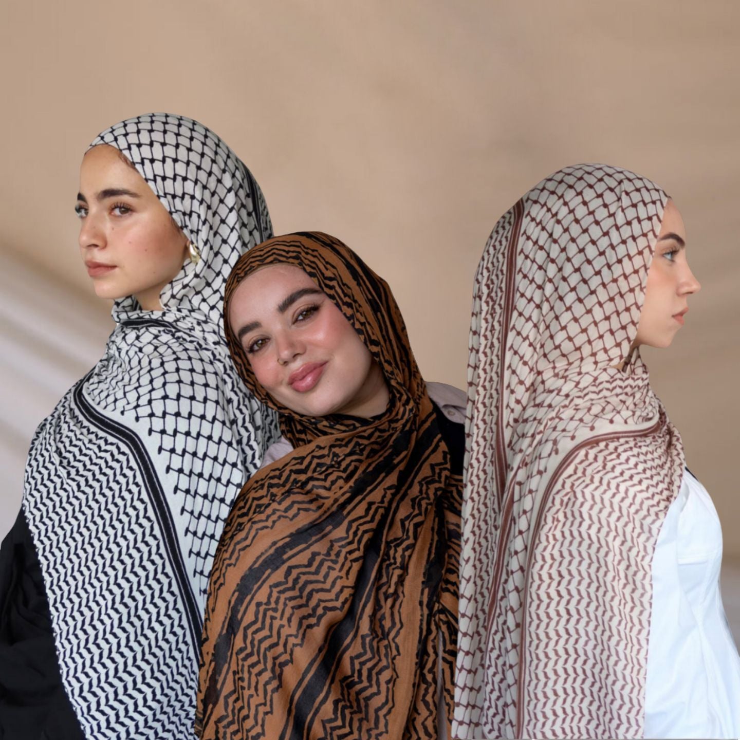 New Chiffon Arabic Scarf