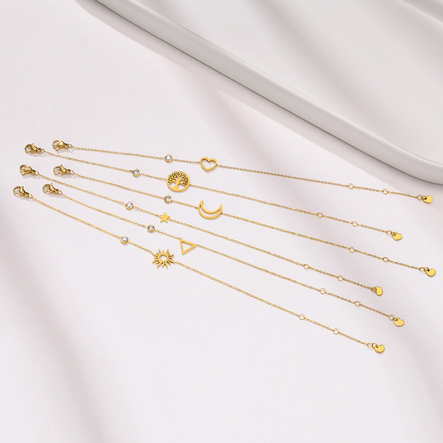 Simple Stainless Steel Thin Bracelet