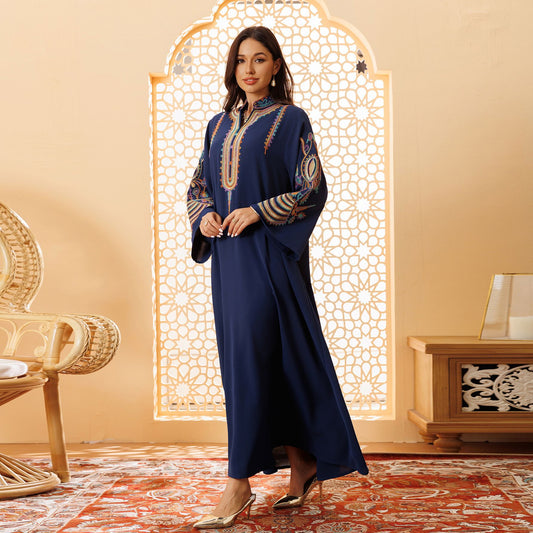 Women's Embroidered Rope Embroidered Dress