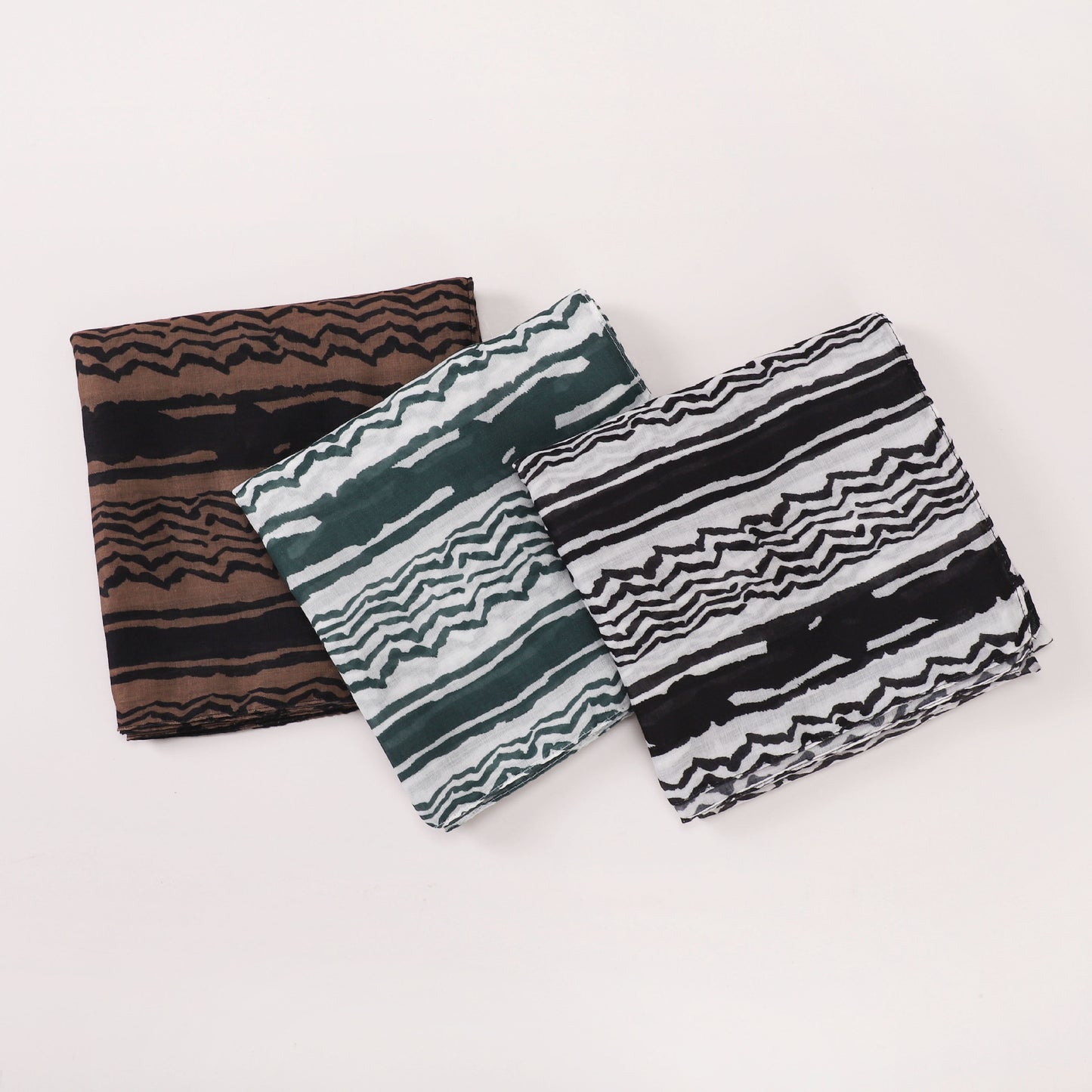 Creative Striped Scarf