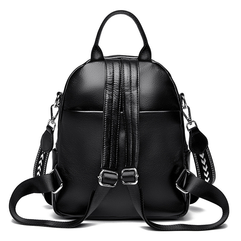 Women's Leather Backpack Casual