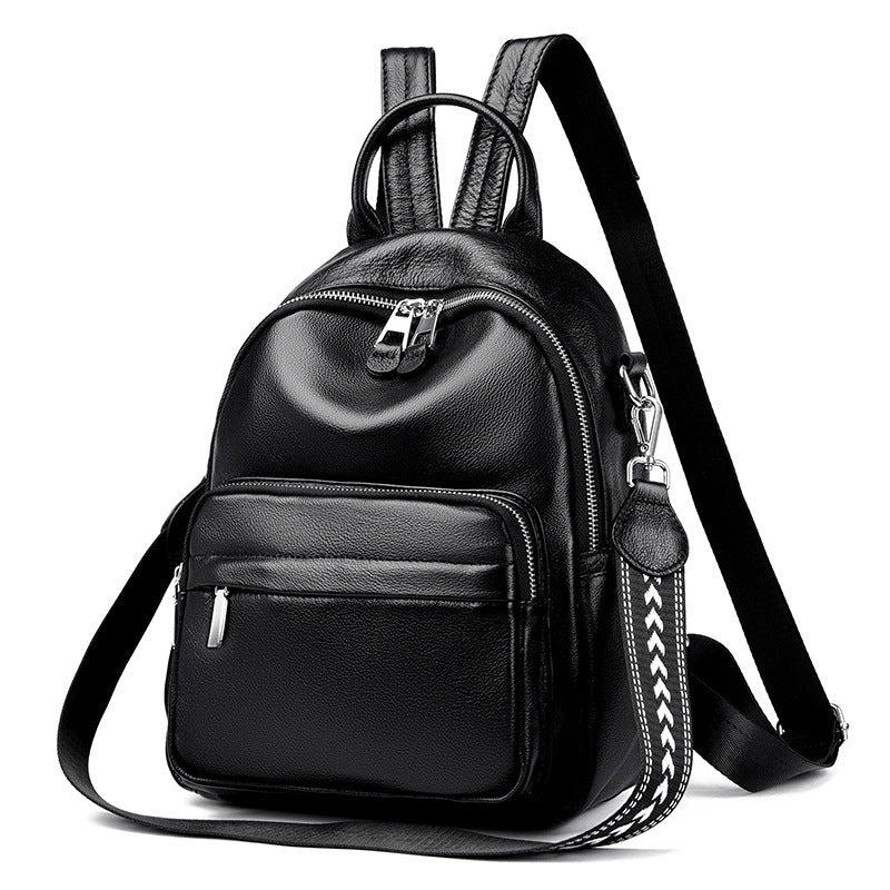 Women's Leather Backpack Casual