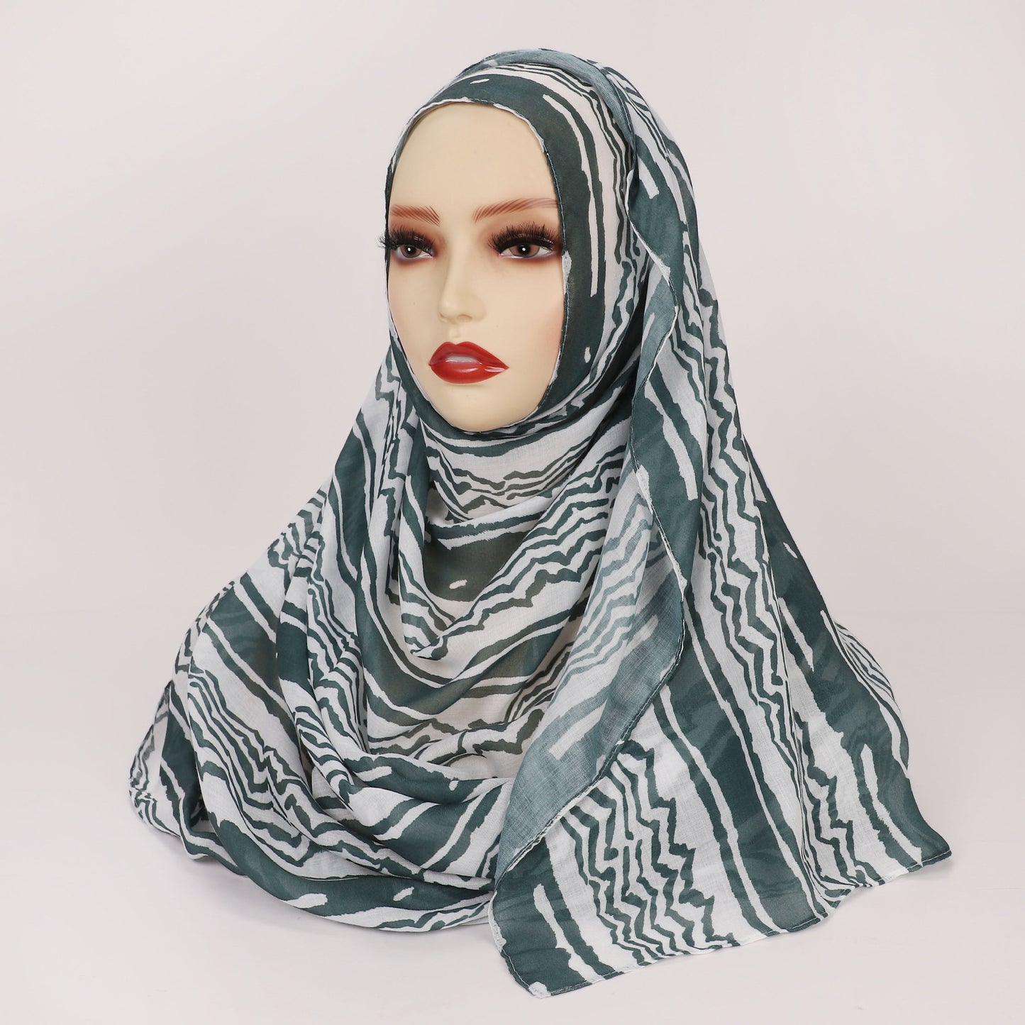 Creative Striped Scarf