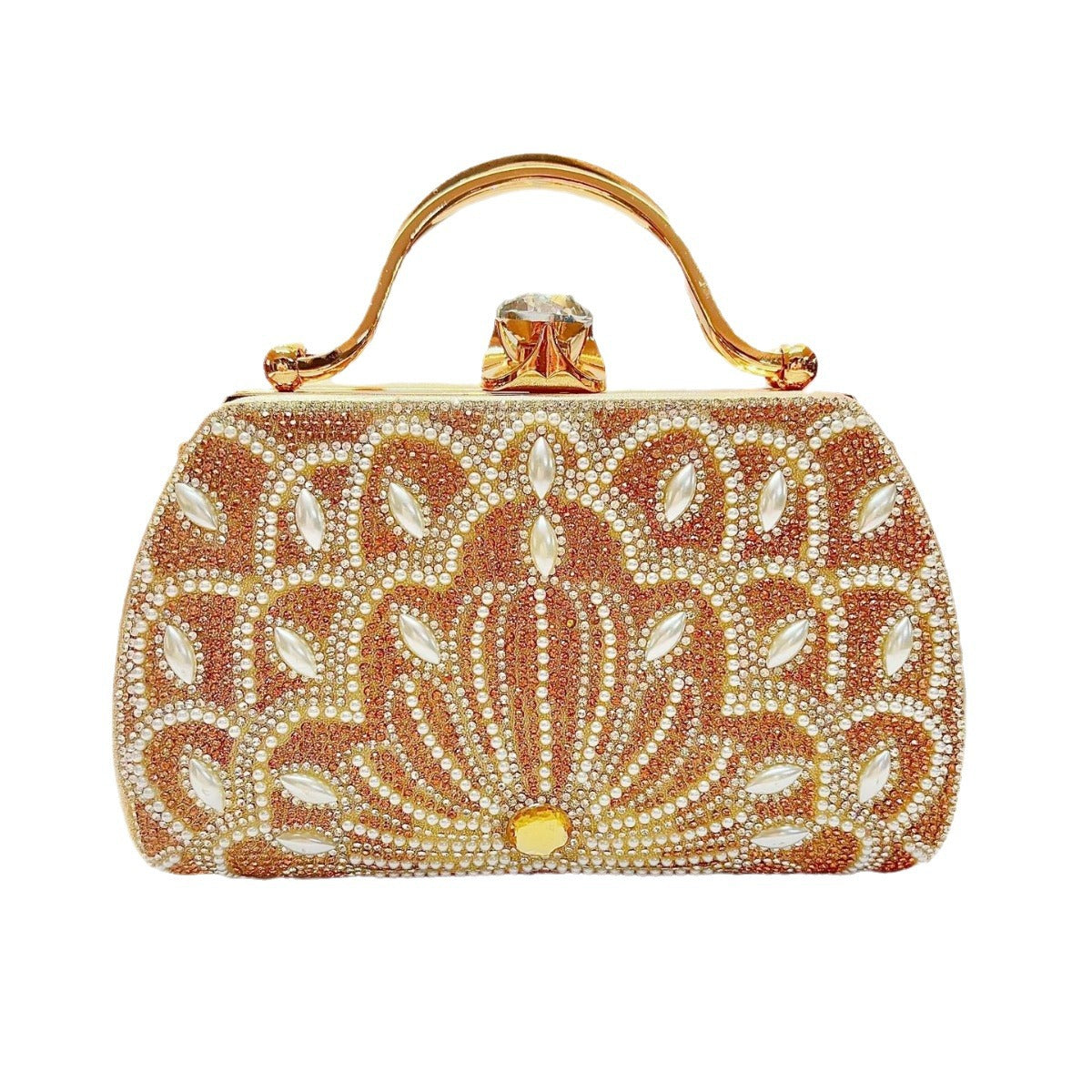 Women's Portable Creative Rhinestone Handbag