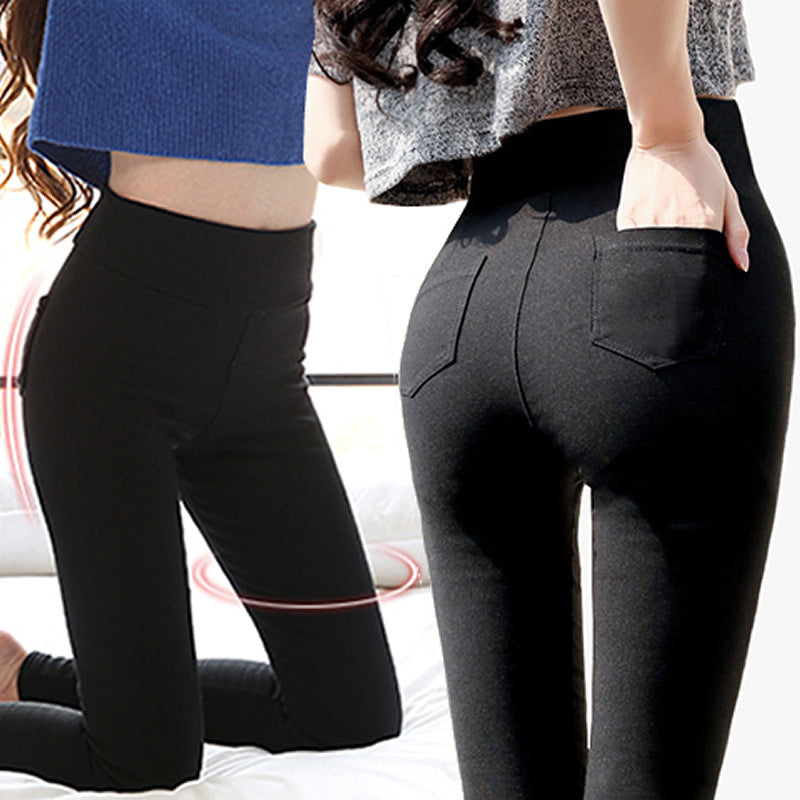 Stretch Casual Back Pocket Pants
