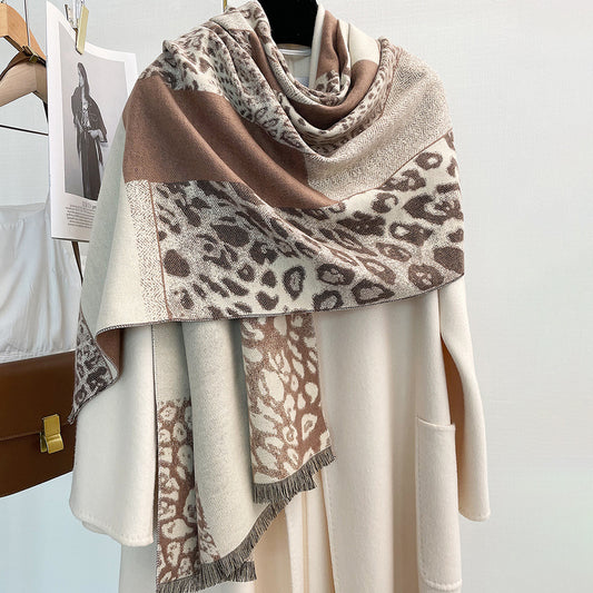 Leopard Print Scarf
