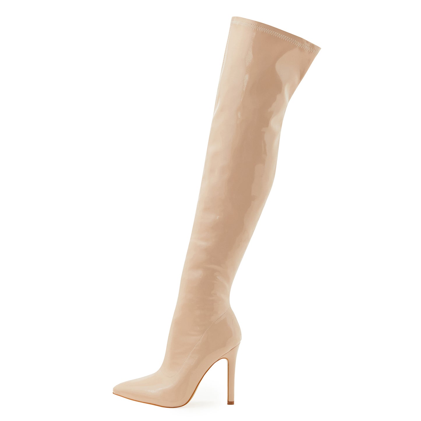 Inside Zipper Over The Knee Boots