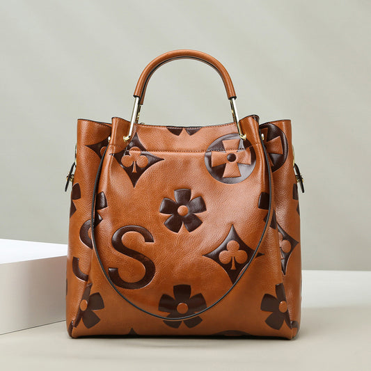 Large Capacity Vintage Handbag