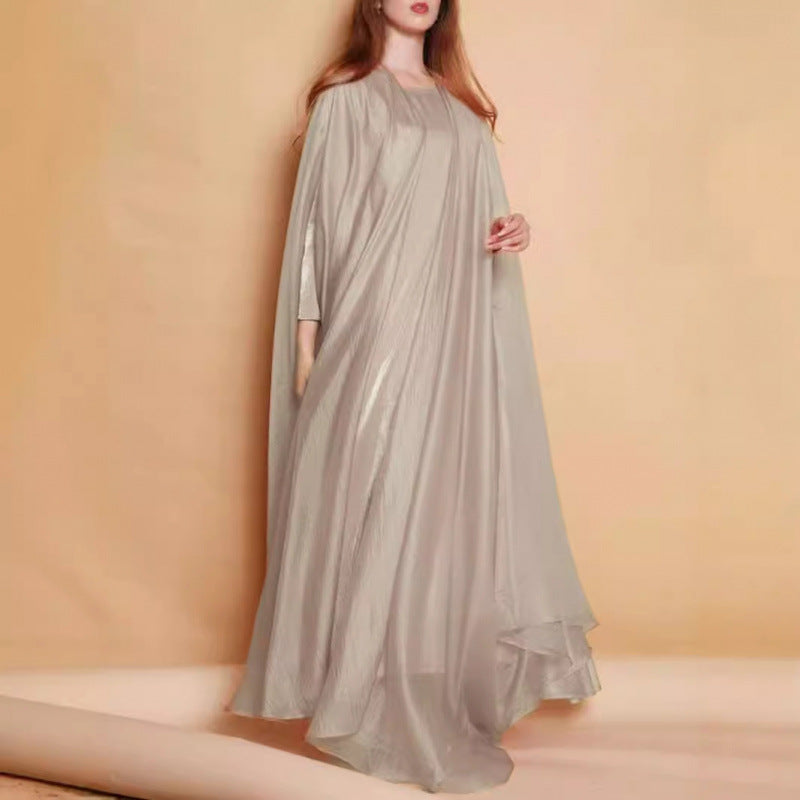 Simple Dress Two-piece Set