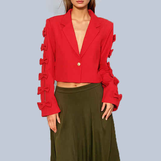 Light Luxury Slim Short Coat