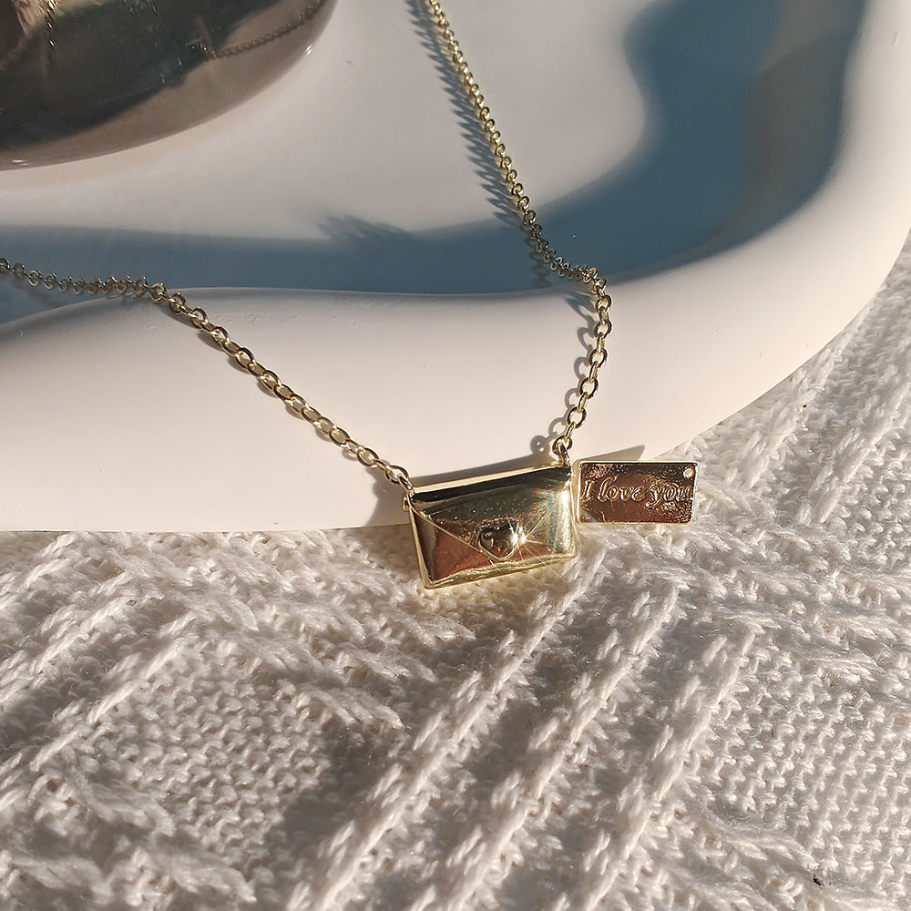 Envelope Love Letter Women's Necklace