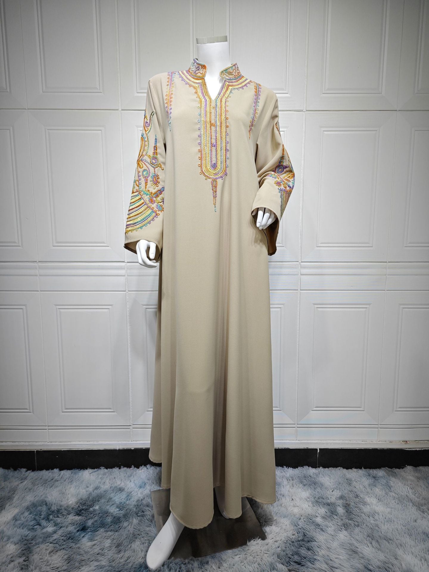 Women's Embroidered Rope Embroidered Dress