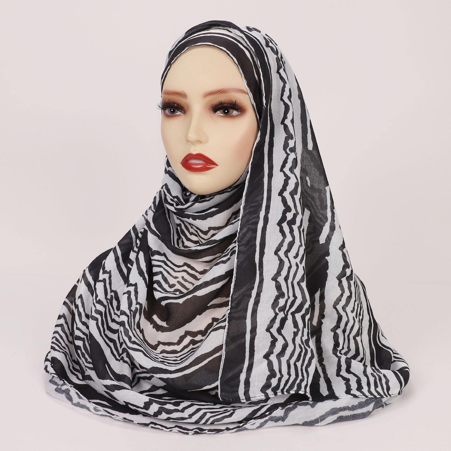 Creative Striped Scarf