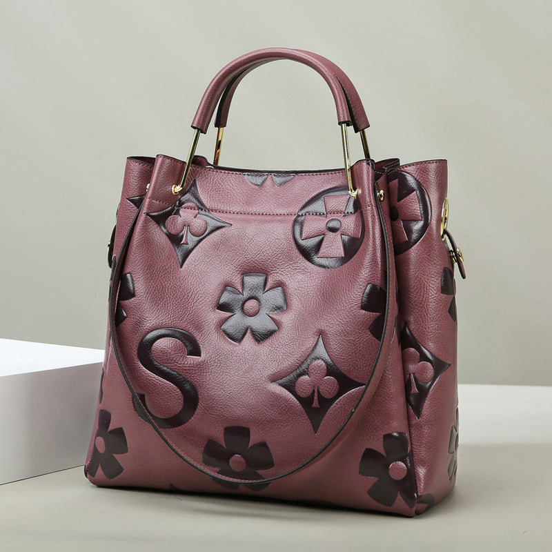 Large Capacity Vintage Handbag