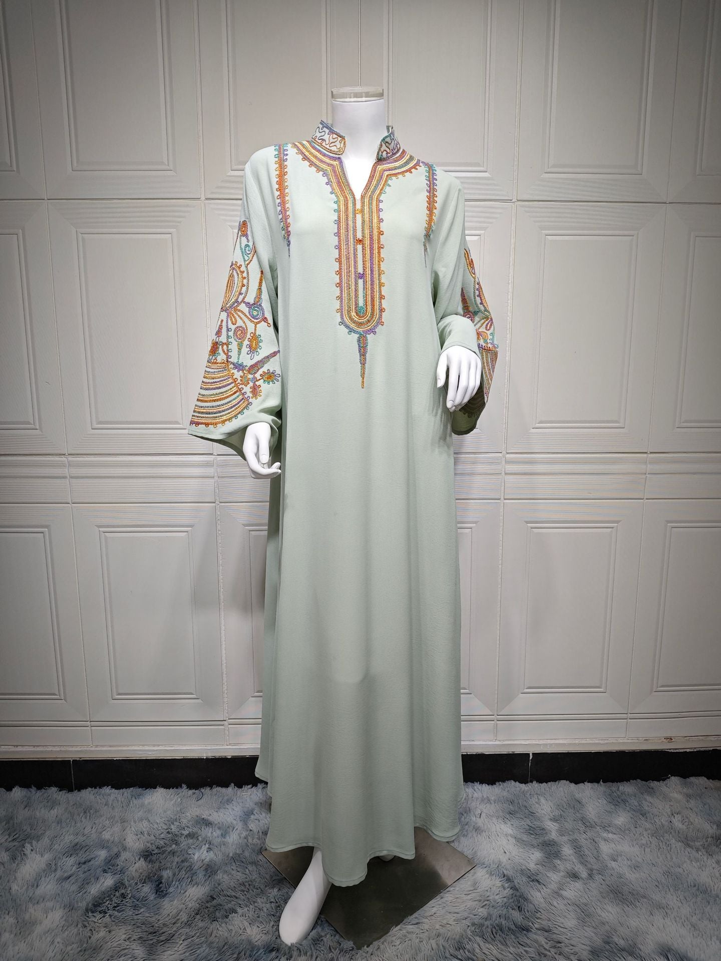 Women's Embroidered Rope Embroidered Dress