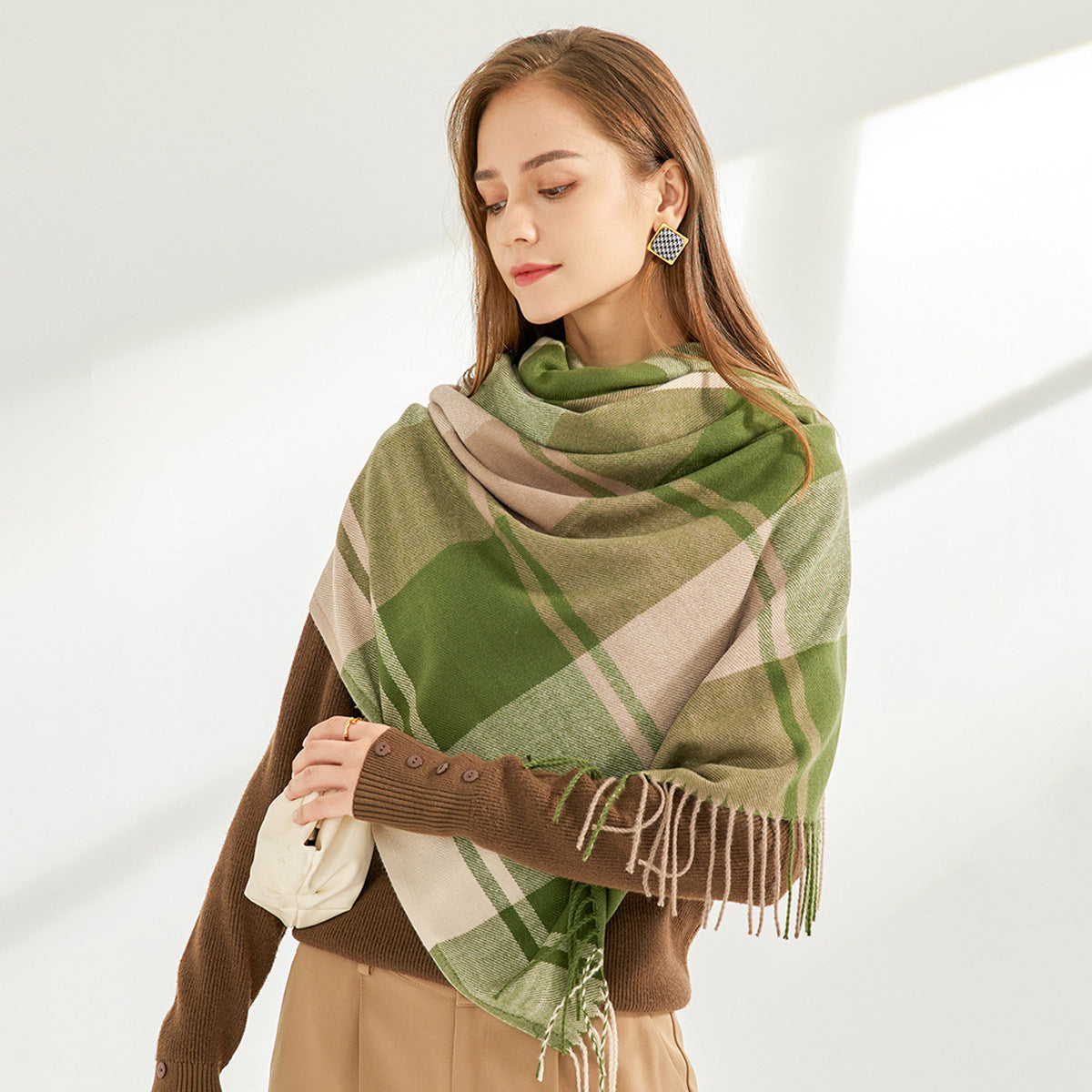 Artificial Cashmere Scarf