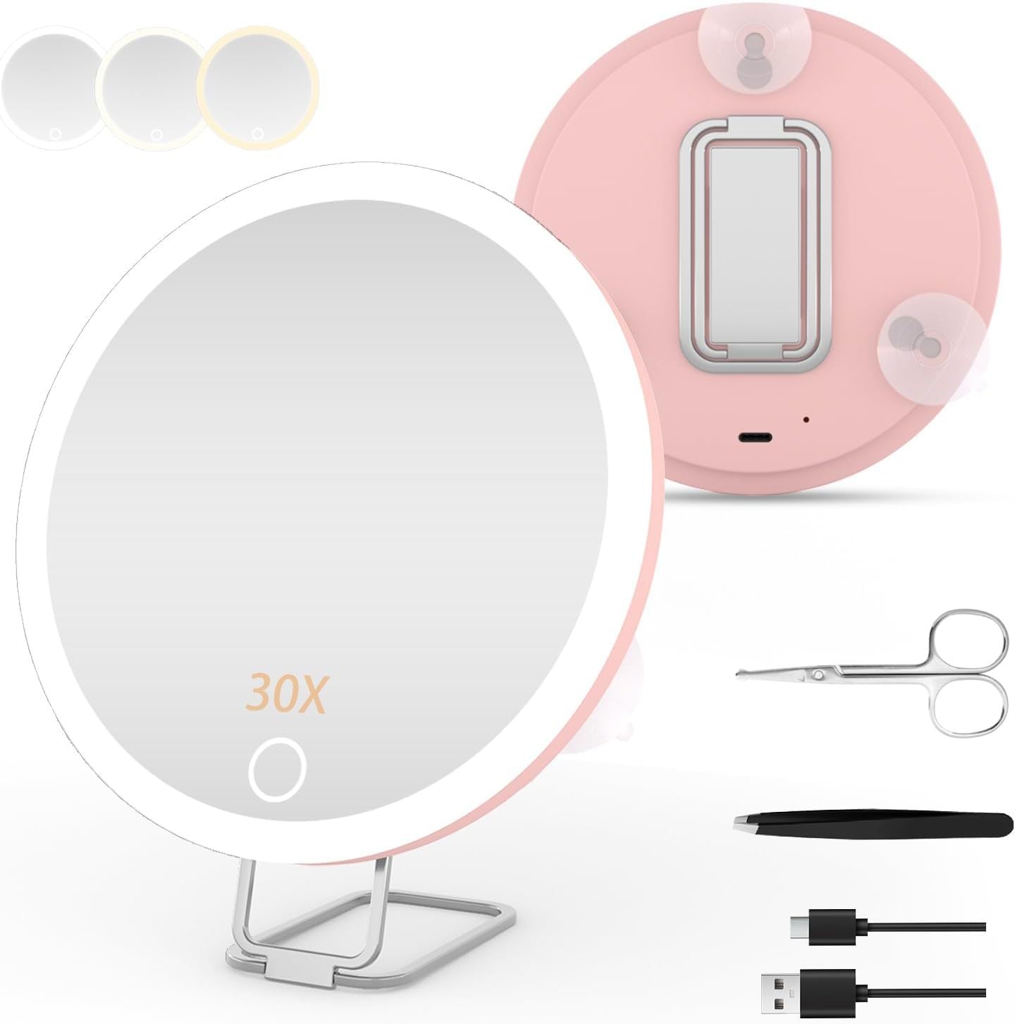 Charging Led Rotating Makeup Mirror