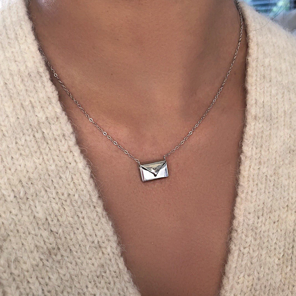 Envelope Love Letter Women's Necklace