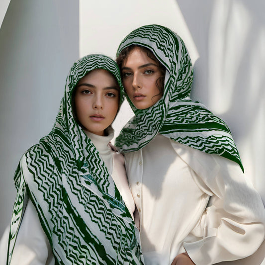 Creative Striped Scarf