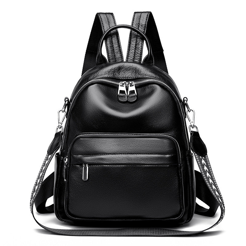 Women's Leather Backpack Casual
