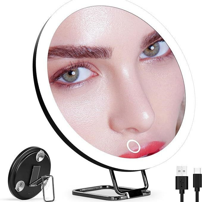 Charging Led Rotating Makeup Mirror