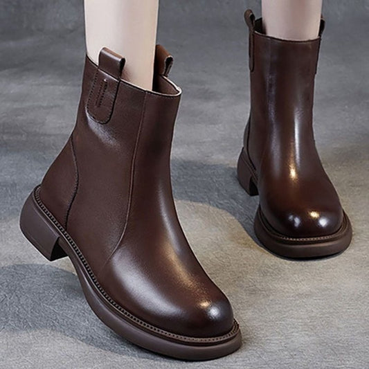 British Style Vintage Martin Boots Women