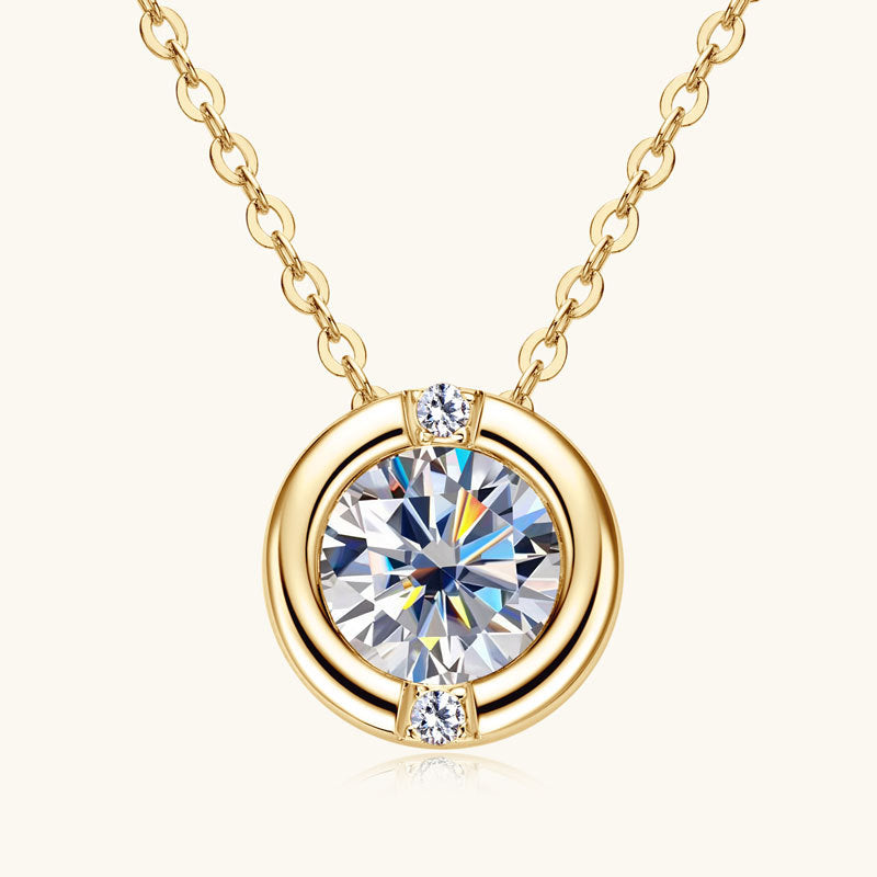 Moissanite Clavicle Chain
