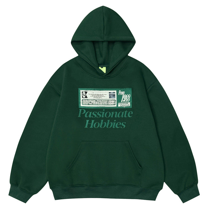 Creative Retro Nostalgic Printed Hoodies