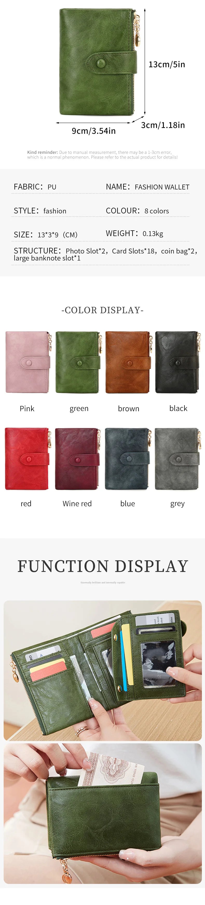 Minimalist Women's Wallet