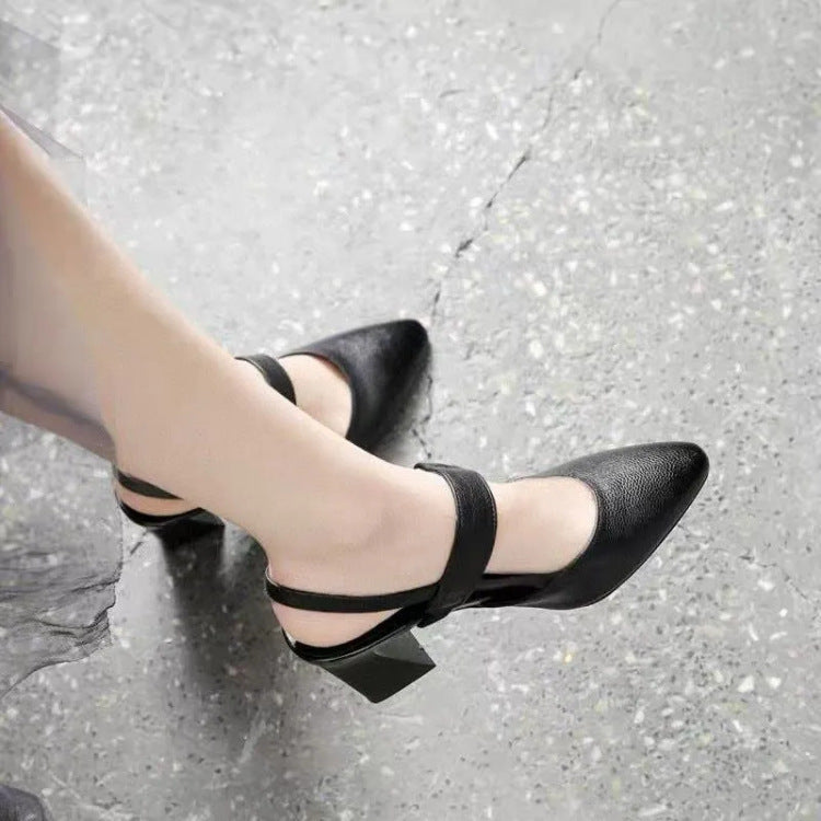 Mid Heel Women's Chunky Heels