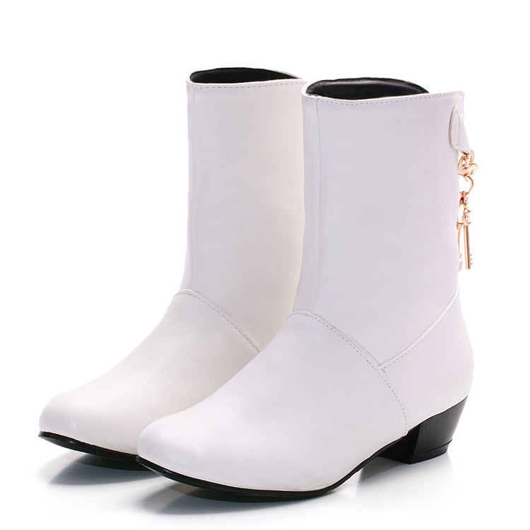 Women's PU Ankle Boots