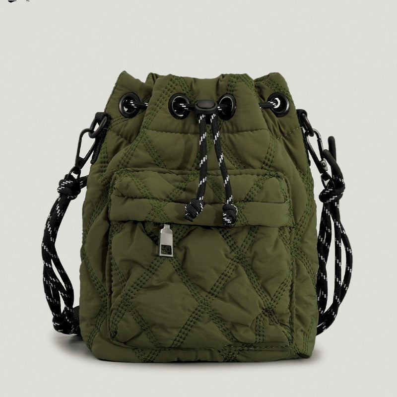 Cushion Cotton Women's Bucket Bag