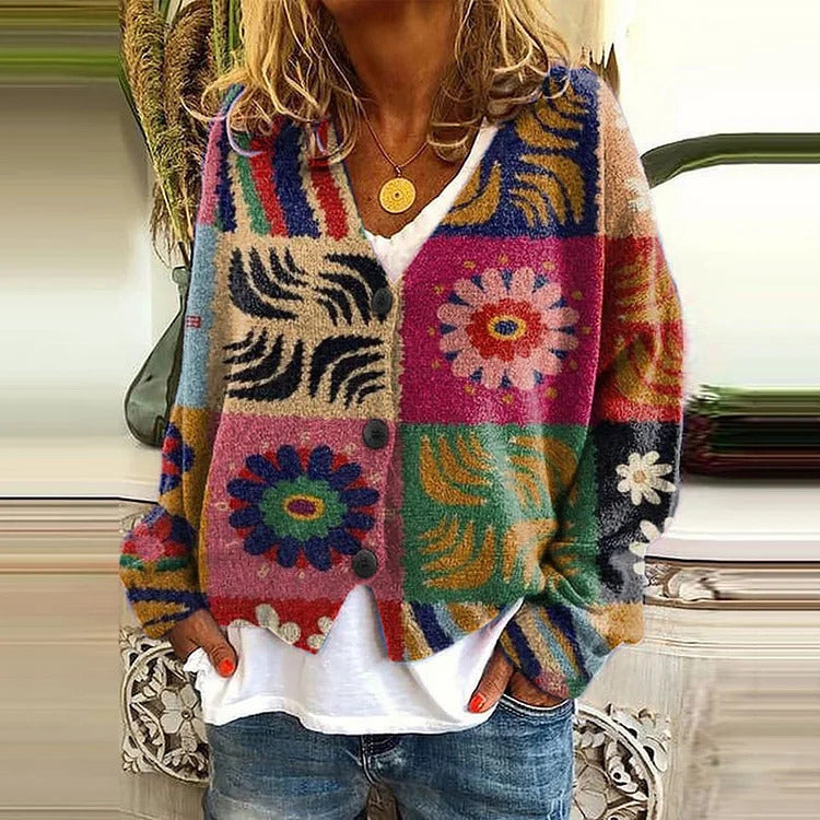 Printed Women's Sweater