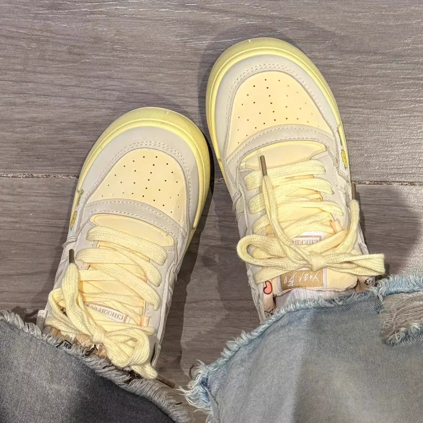 Custard Bun Graffiti Shoes