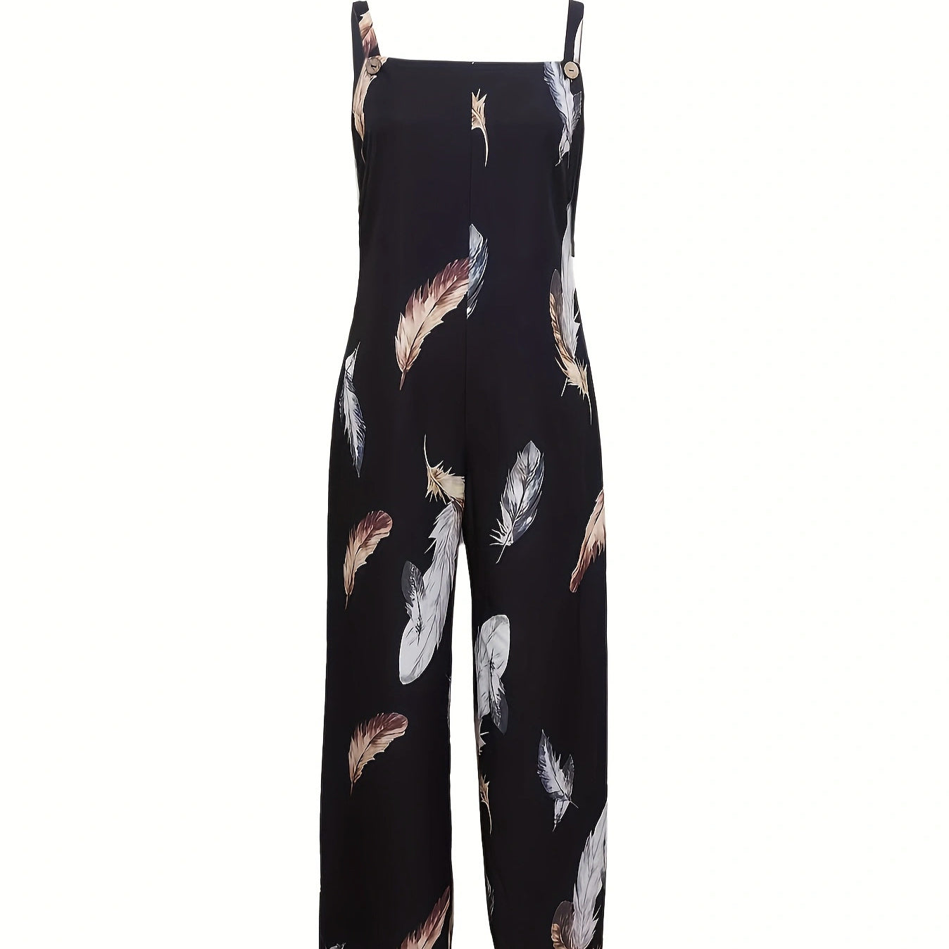 Women's Feather Fashionable Jumpsuit